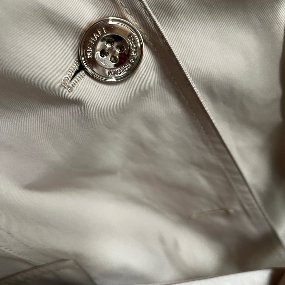 Michael Kors Beige Trench Coat - Picture 9 of 15
